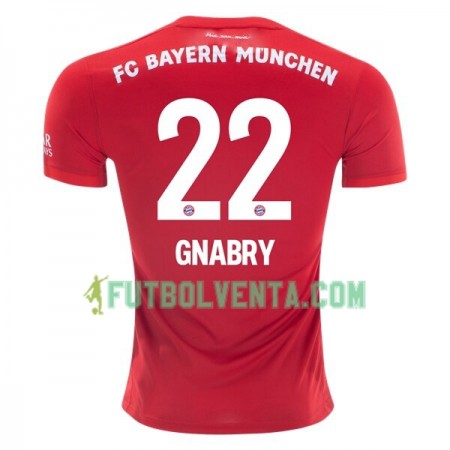 Camiseta de fútbol Bayern de Múnich Serge Gnabry 22 1ª equipación 2019/2020 Camiseta de fútbol Bayern de Múnich Serge Gnabry 22 1ª equipación 2019/2020